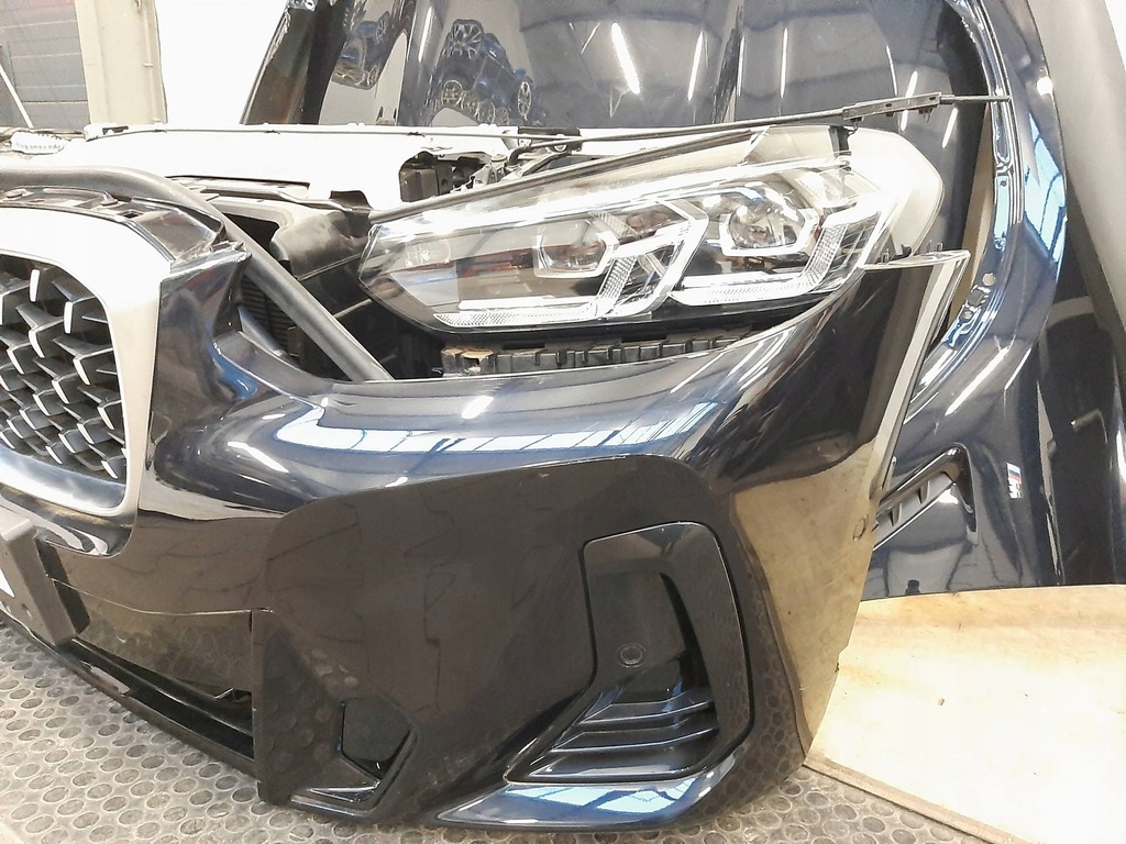 фото №8, Kompletny перед бампер капот лампы bmw x3 g01 x4 g02 m-pakiet lci 416