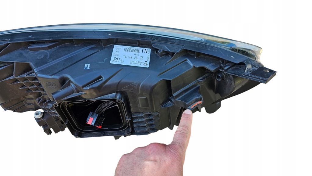 фото №9, Лампа ліва перед full led renault captur i lift 260606152r oryg