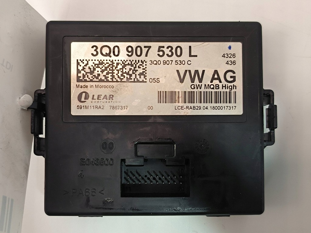 фото №3, Модуль 3q0907530l seat leon iii lift