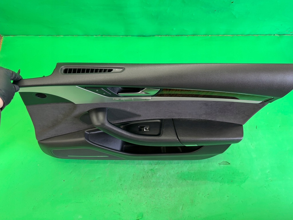 Обшивка правий перед оббивка двері правий передня audi a8 d4 09- європа Зі Шроту