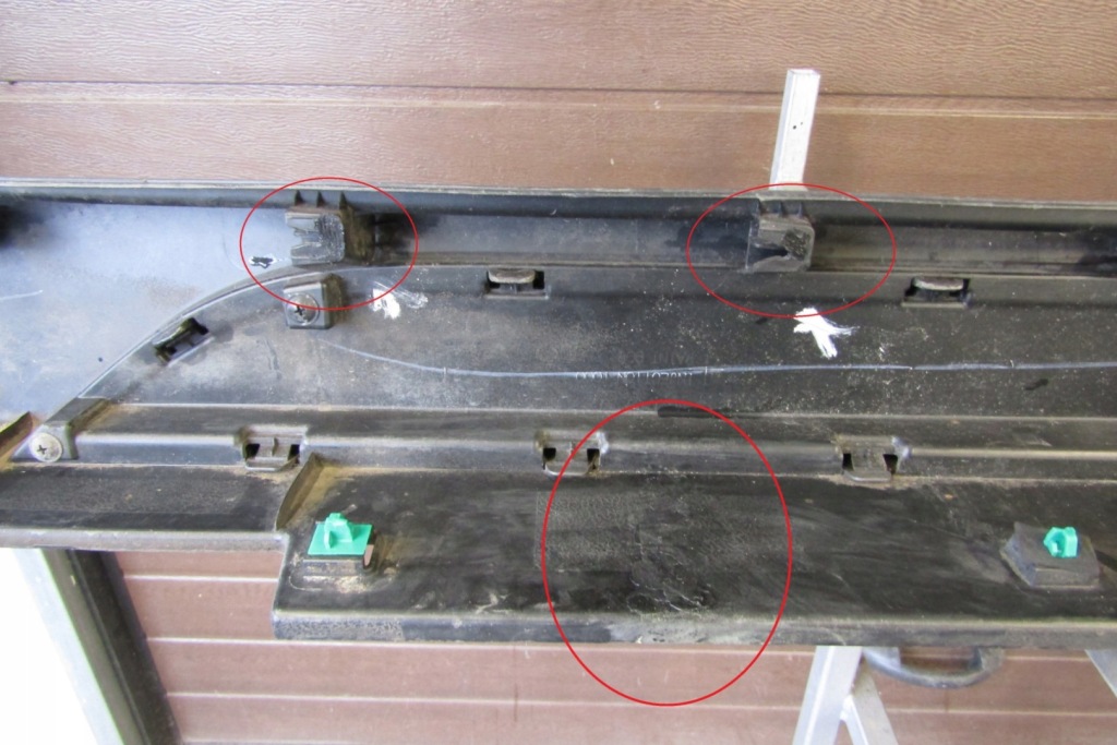 фото №11, Молдинг порог левая hyundai tucson iii 3 15- порог