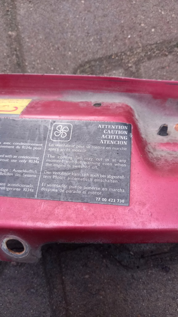 фото №4, Pas передній верхній renault megane scenic i 01r