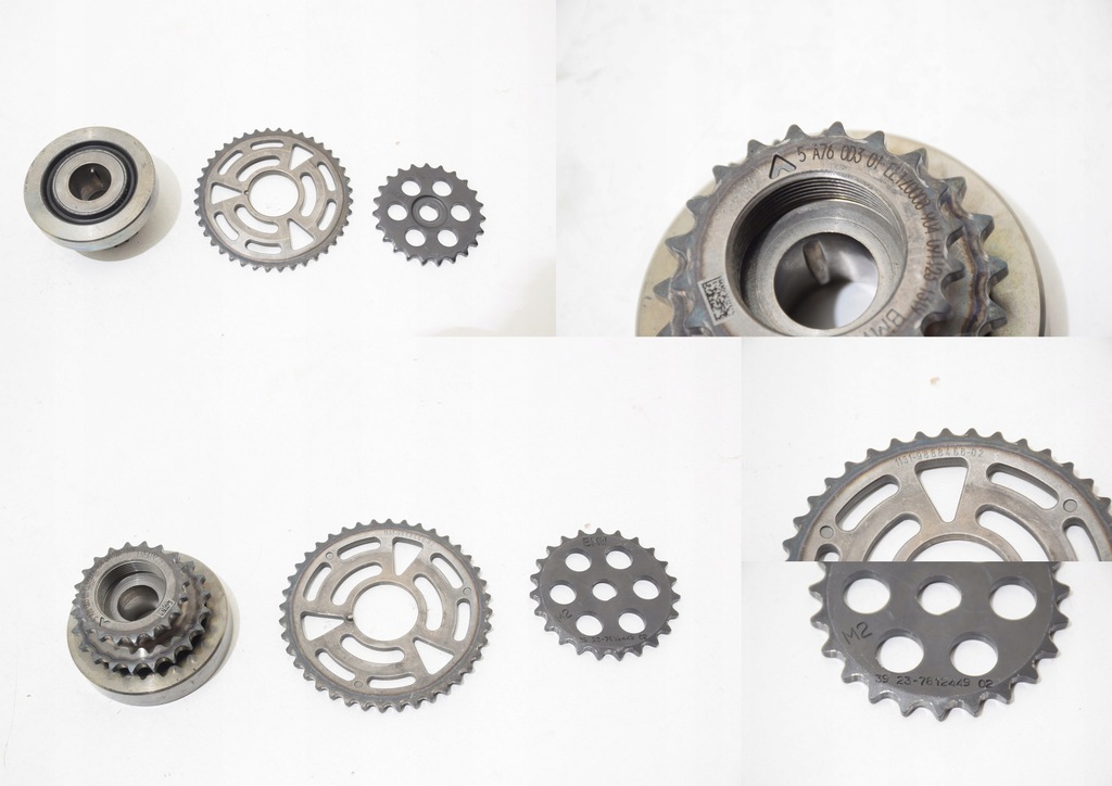 фото №12, Bmw 5 g60 520dx 523dx b47d20b b47p kompletny грм направляющая цепь оригинал