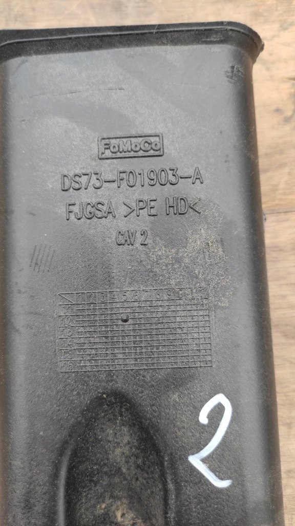 фото №2, Fusion труба обдув обдув ліва ds73 f01903 a