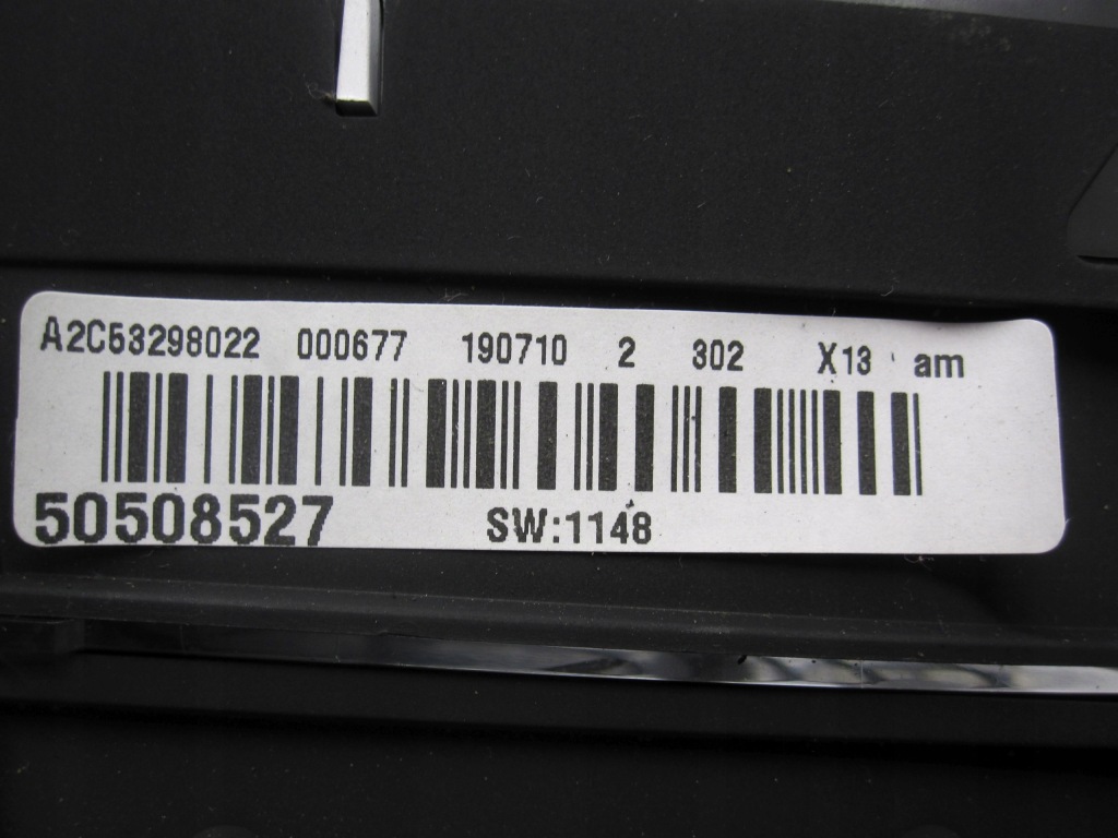 Alfa romeo mito 12r счетчик приборы 50508527 anglik с Разборки