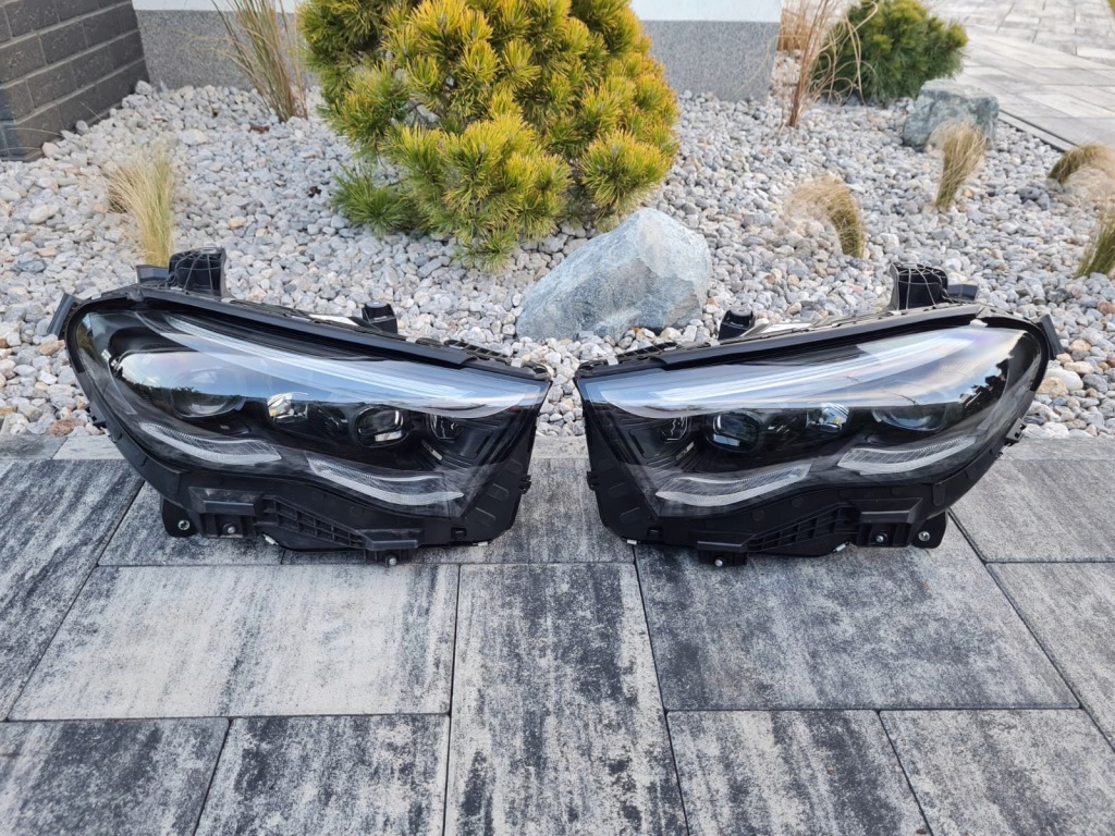 фото №1, Mercedes e klasa w214 214 лампы перед full led digital light