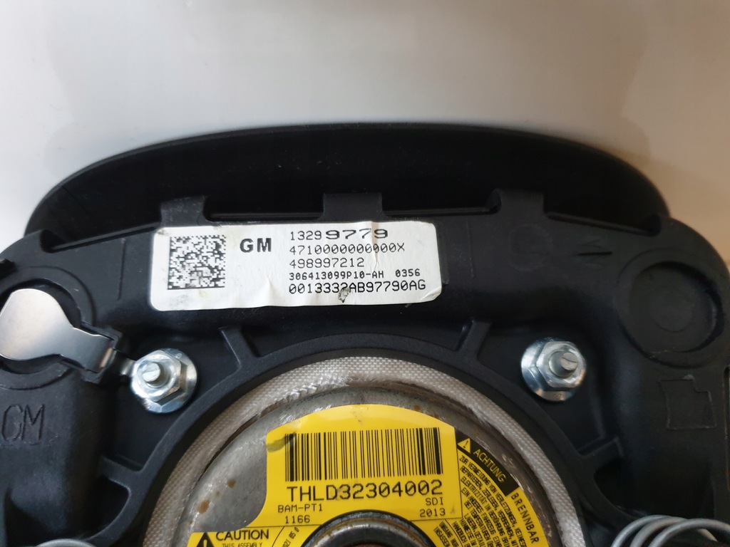 фото №6, Opel zafira c 11- подушки безопасности ремни модуль набор