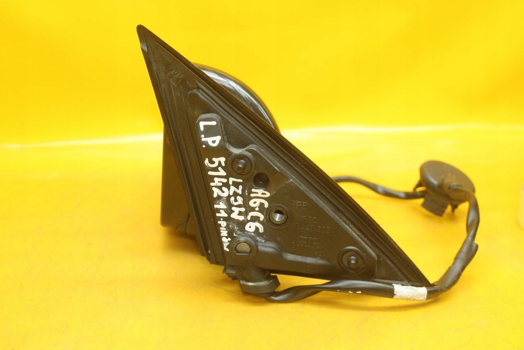 фото №7, Зеркало левый перед lz9w 11 pin audi a6 s6 c6