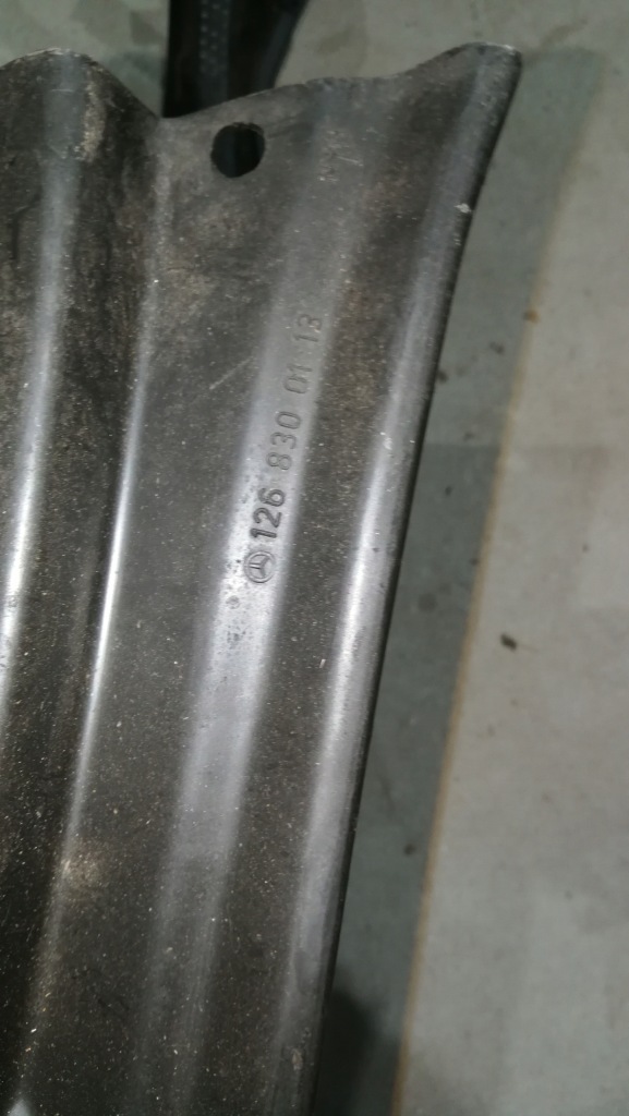 Жабо передні mercedes w126 126 se sel sec Зі Шроту