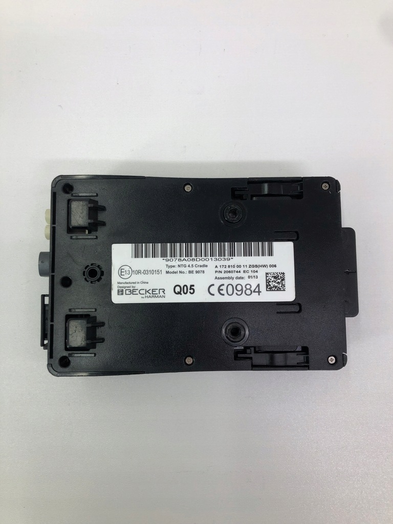 фото №1, Mercedes w204 модуль навигации a1728100011