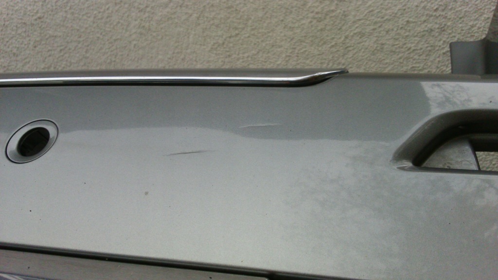 фото №16, Mercedes ml w166 pdc хром бампер задняя задний euro