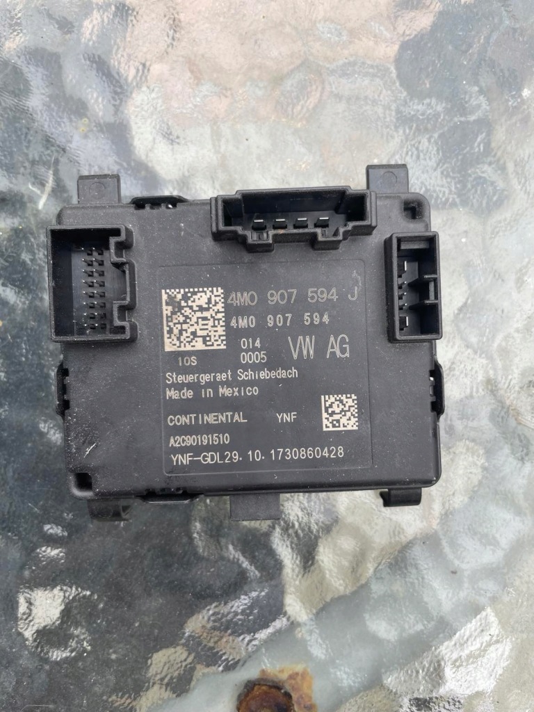 фото №1, Модуль люк панорами vw 4m0907594