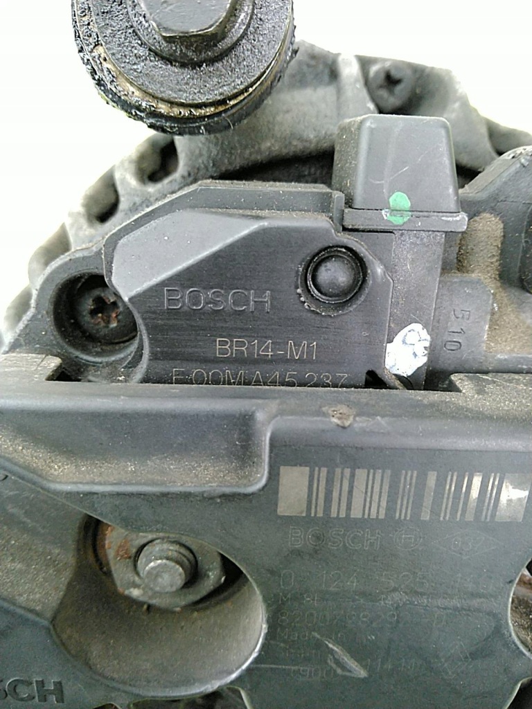 Генератор nissan juke 1 f15 1.5 dci bosch 150a 8200728292d 0124525140 Оригинал