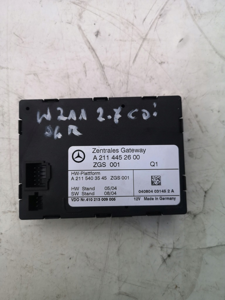 фото №1, Mercedes w211 модуль блок управления замка a2114452600