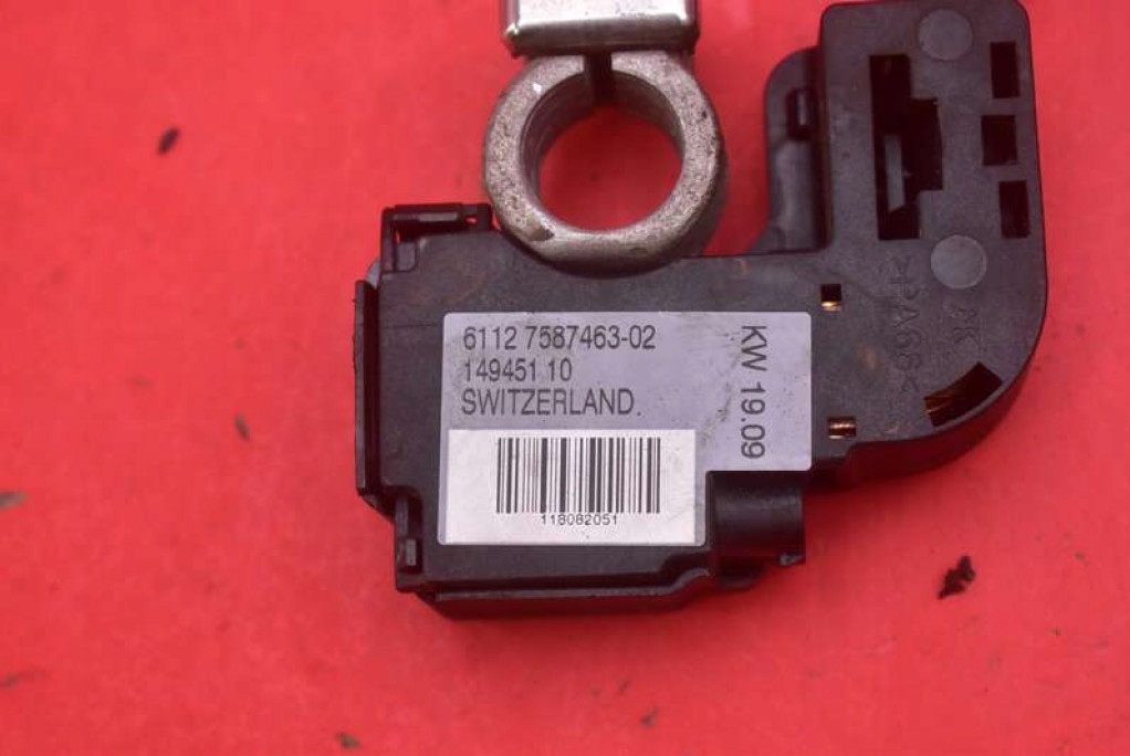 фото №5, Клема мінусова 7587463 mini cooper one r56 1.4 16v 95 km 06-15