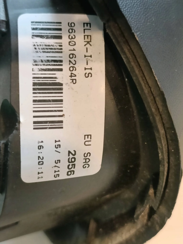 фото №6, Renault clio iv 12- зеркало правое 9 pin europa