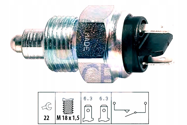 фото №1, Eps вимикач світла заднього виду vw lt
