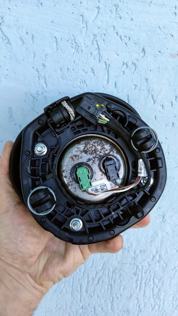 фото №6, Подушка безпеки подушка водія bmw m-pakiet usa шкіра ,stan-ideał оригінальна