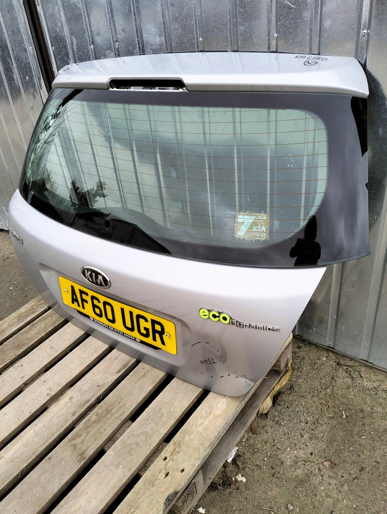 фото №8, Кришка багажника багажника kia ceed i lift колір 9s срібляста 2009-2012 5d 5 двері hb