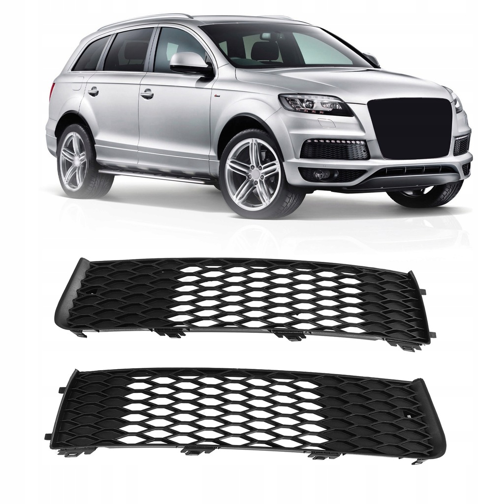 фото №7, 1 пара нижняя решётка передний бампера 4l080