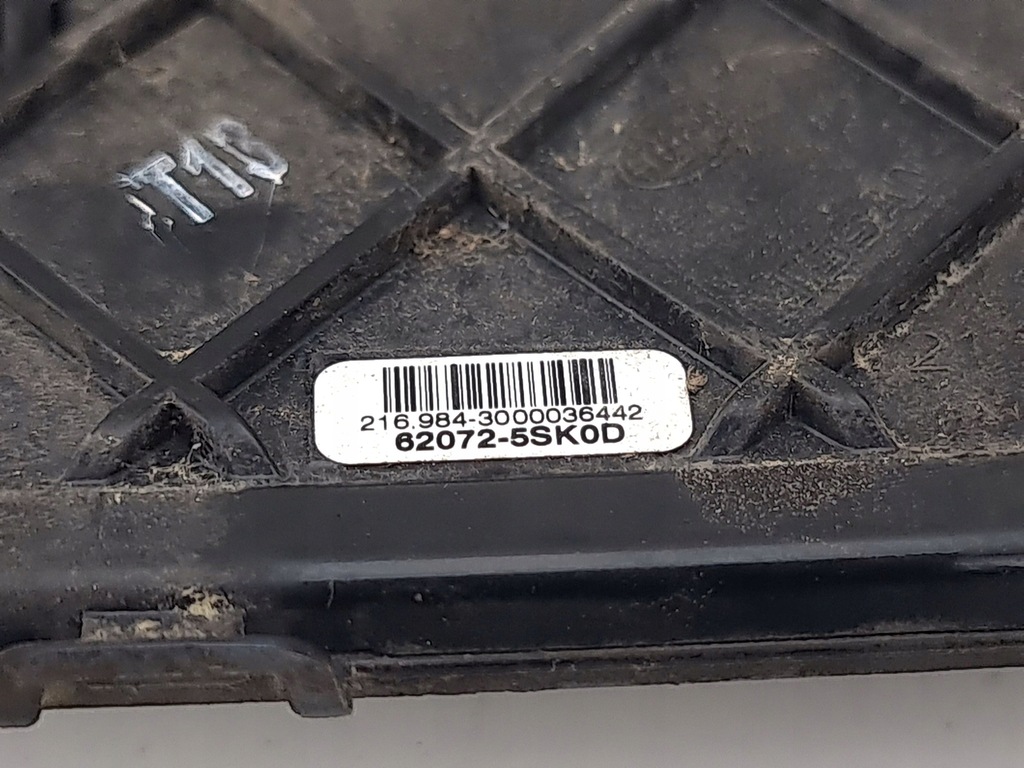 фото №6, Nissan leaf ii ze1 2018 накладка / решітка радіатора / решітка радіатора верхній радіатора