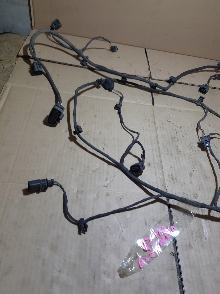 фото №9, Audi q7 4l джгут електропроводка pdc бампера передній перед радар