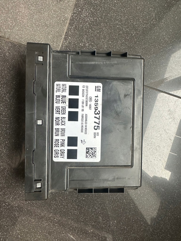 фото №1, Opel модуль комфорта 13593775