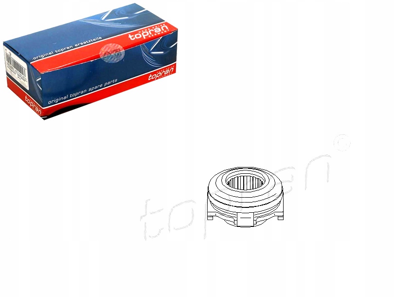 фото №1, Подшипник выжимной renault clio ii volvo s40 topran