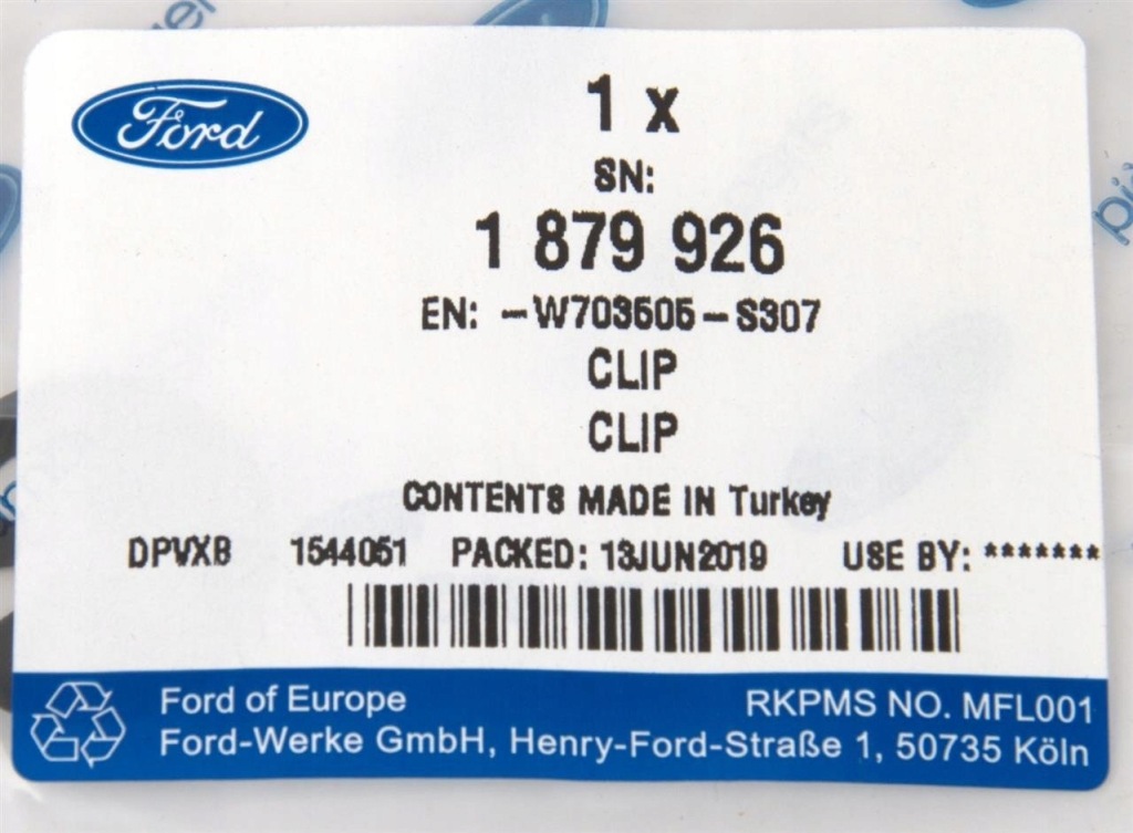 фото №4, Суппорт 4.50mm подкрылок задняя ecosport courier