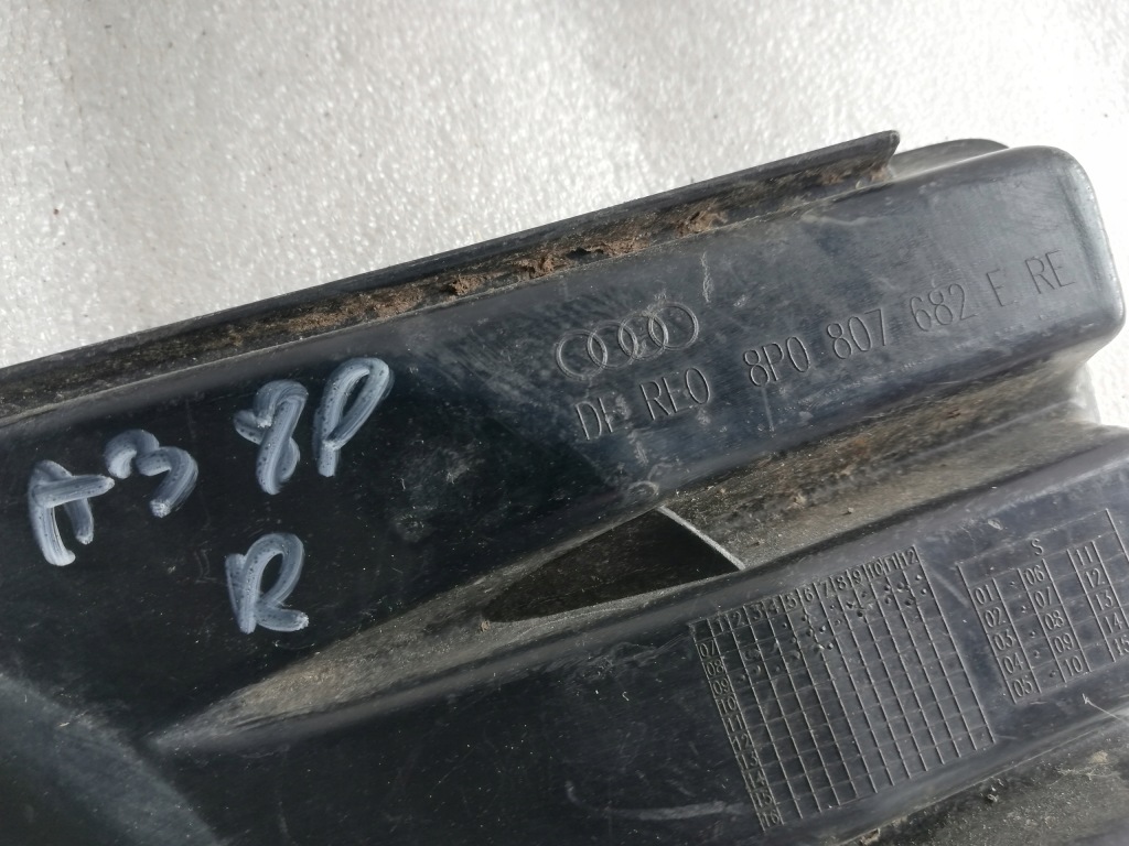 Audi a3 8p lift решётка правая левая бампера перед передний Недорого