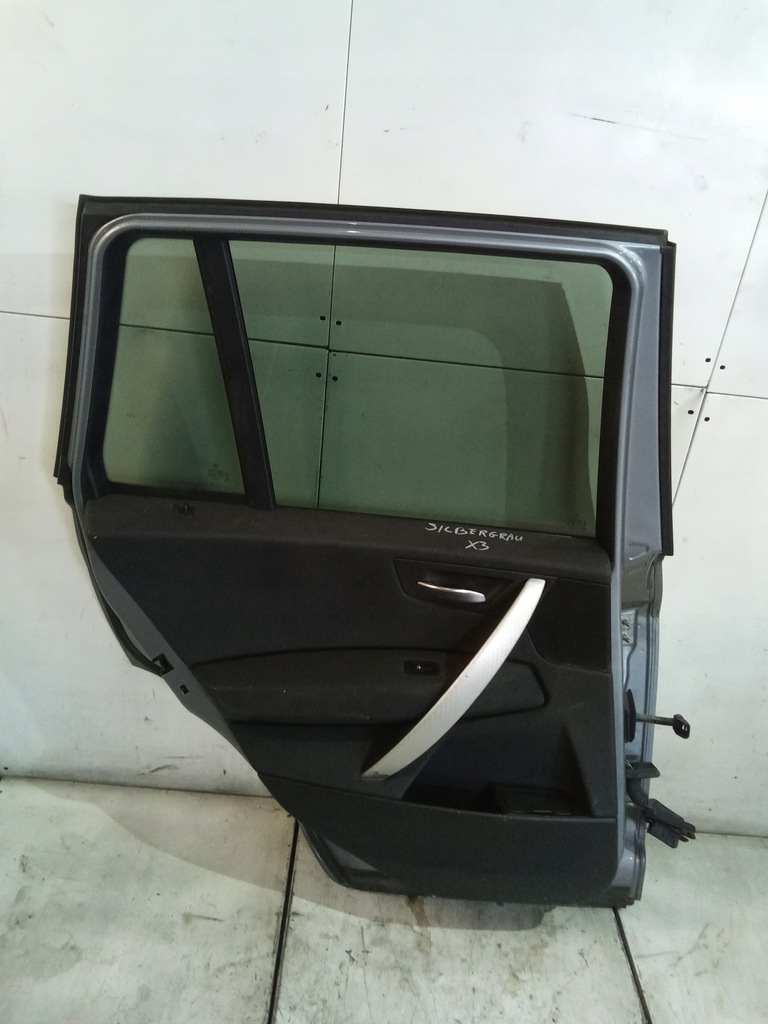 фото №8, I146 двері лівий задня bmw x3 e83 silbergrau