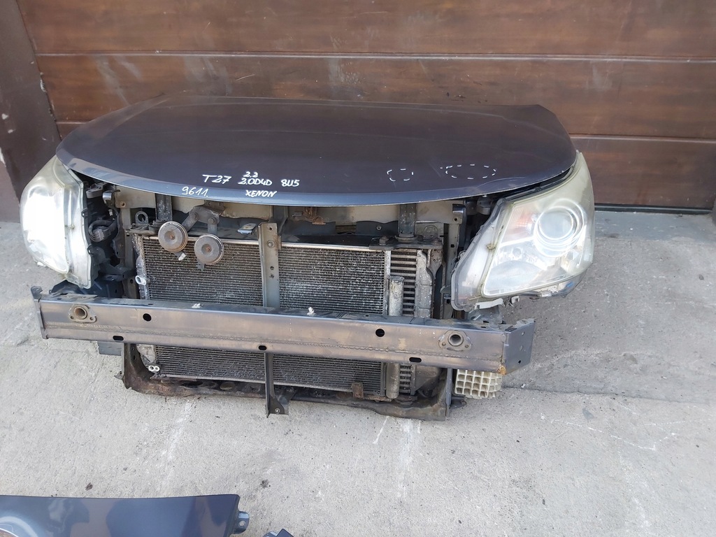 фото №7, Avensis t27 kompletny перед омивач лампа бампер капот pas ксенон