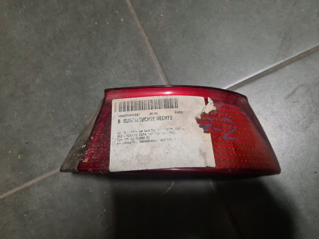 фото №1, Лампа права задня alfa romeo 145 146