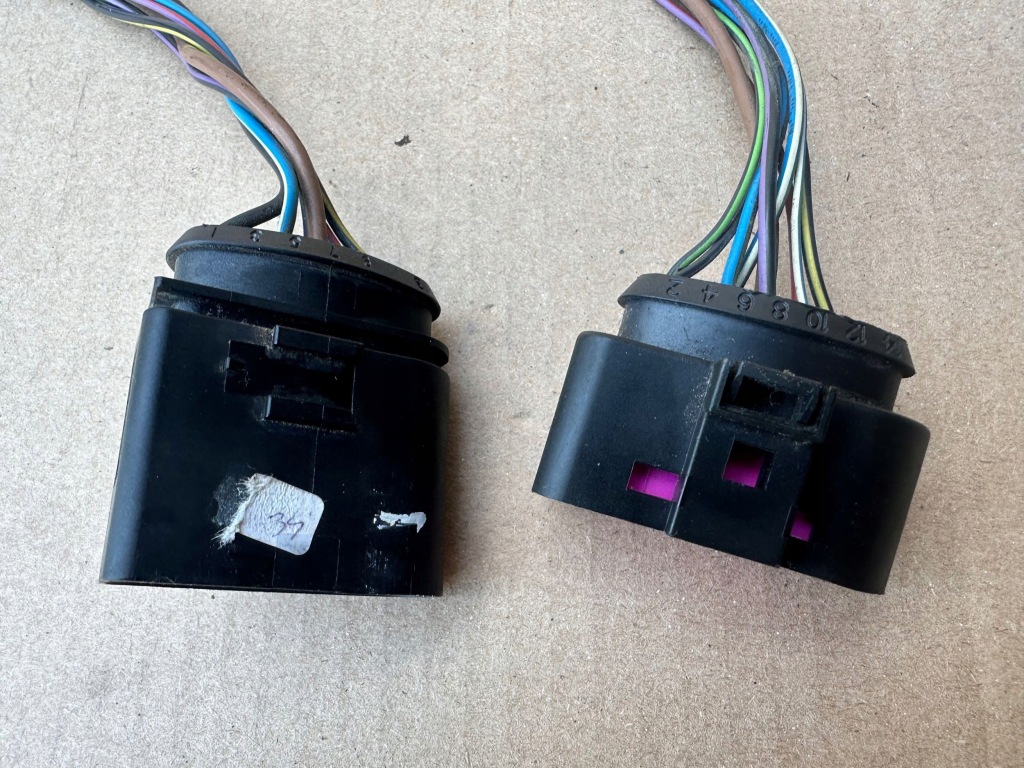 фото №8, Vw skoda seat колодка штекер з'єднувач 1j0973837 1j0973737