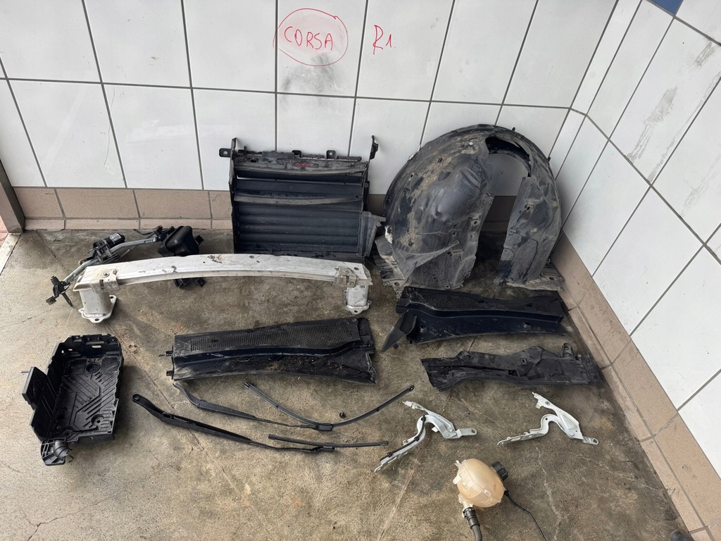 фото №12, Opel corsa f full led kompletny перед радіатор бампер pas передній