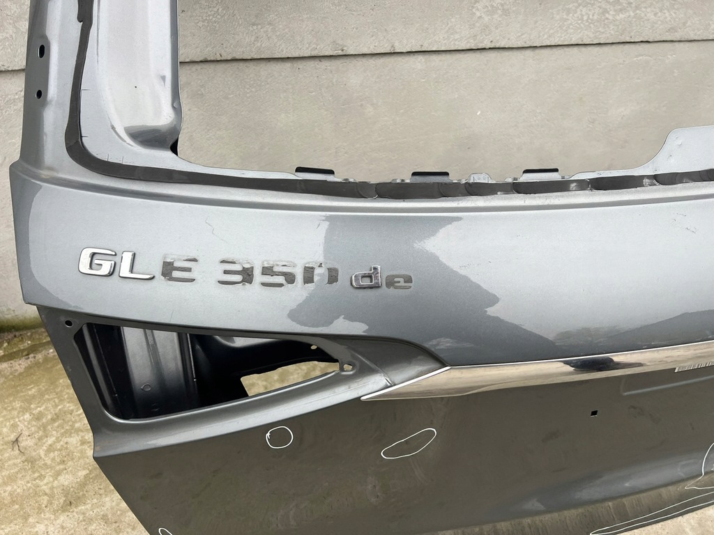 фото №9, Крышка багажника задняя задняя mercedes gle w167 167