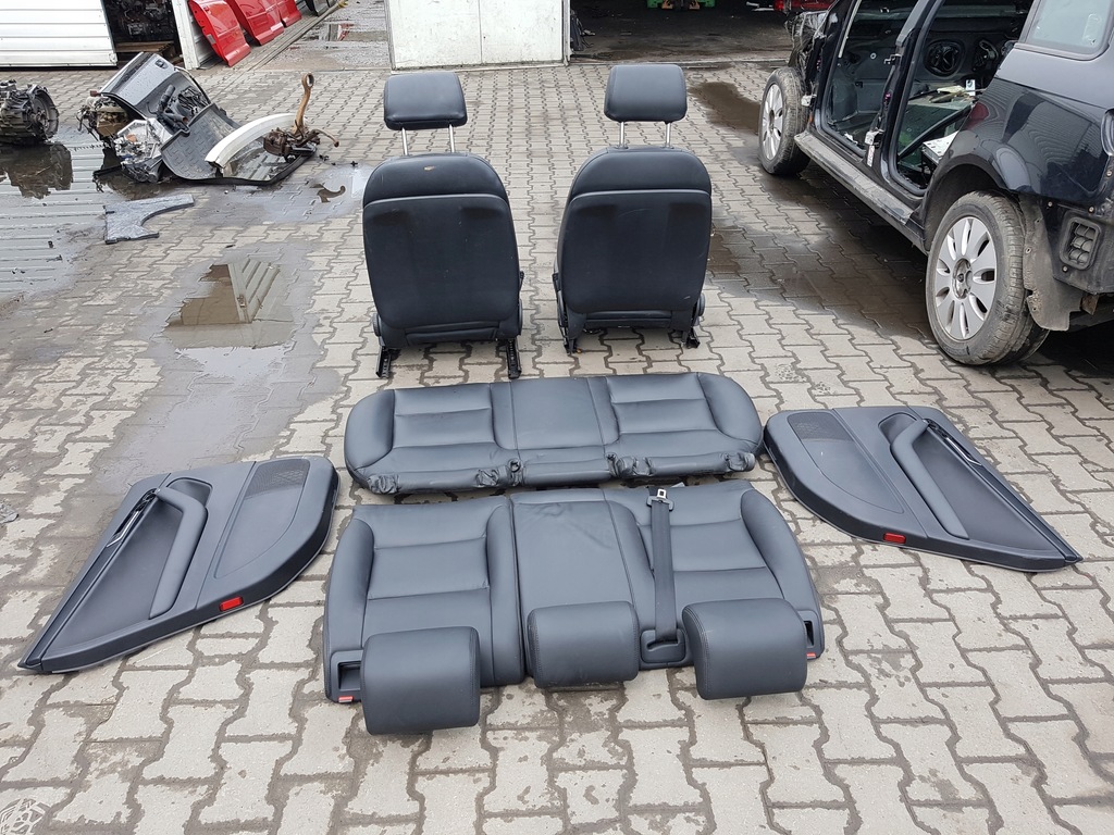 фото №10, Audi a3 8p сиденья кожаный заднее сиденье 5d sportback