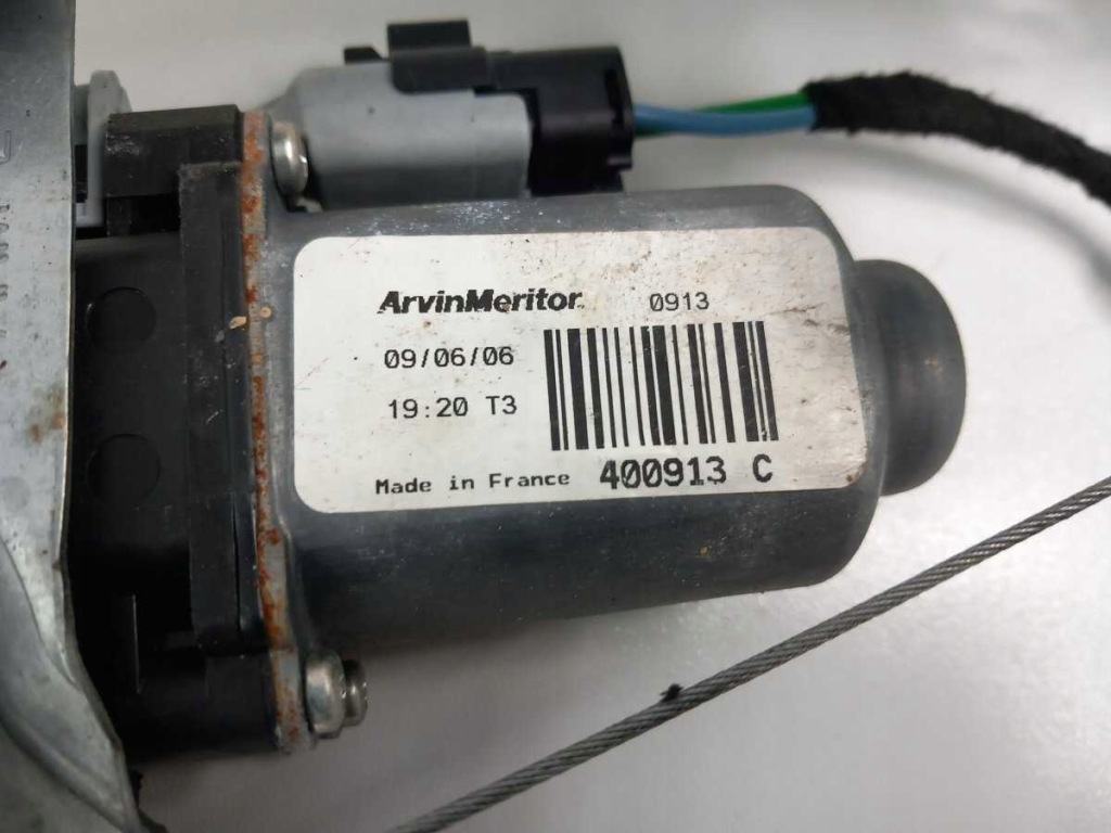 фото №8, Peugeot 207 i hb 3 дверь механизм подъемник стекло перед левый