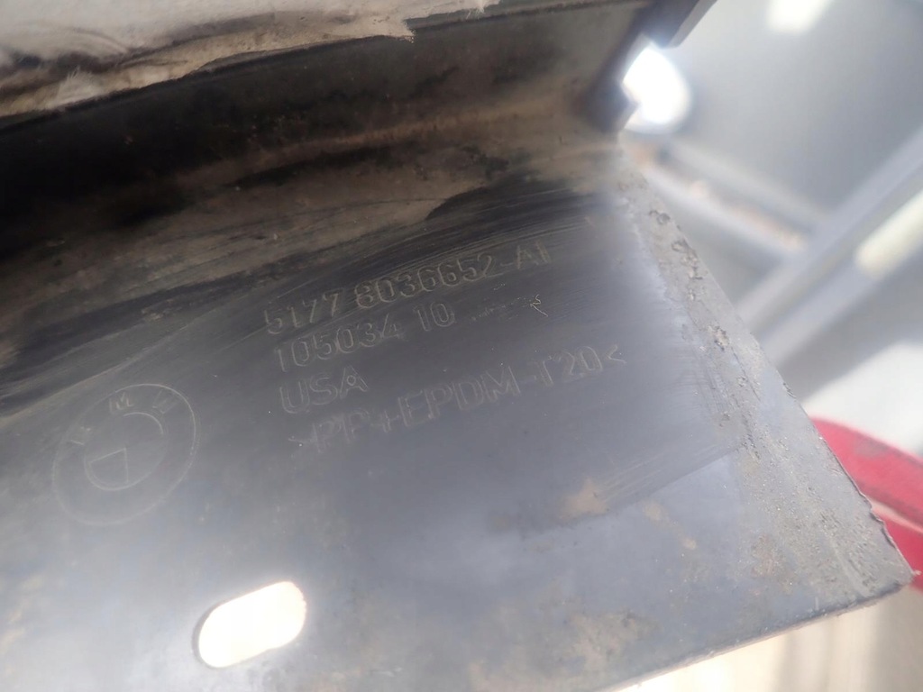 фото №8, Bmw x5 e70 m-pakiet 06-13 накладка правый задняя