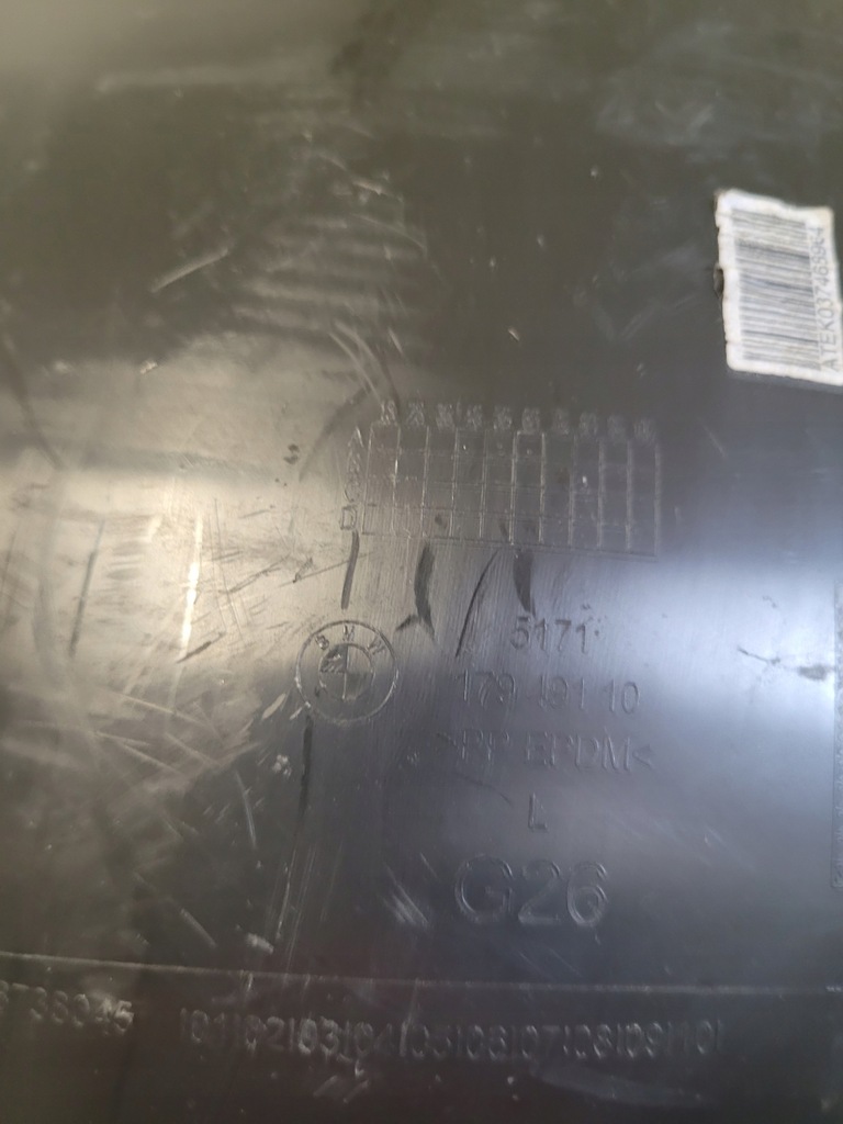 фото №6, Bmw g26 4 gc gran coupe i4 підкрилок ліва передні лівий перед 8738045