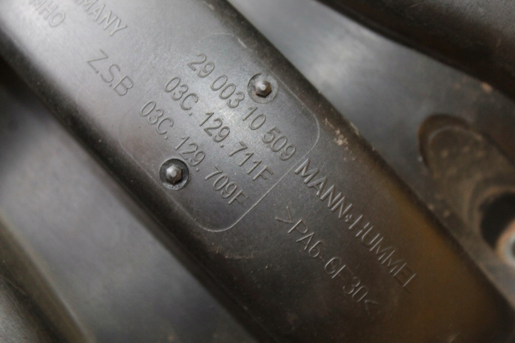 фото №13, Колектор всмоктуючий a3 8p golf v leon ii 1.4 fsi blf 03c129711f 03c129709f