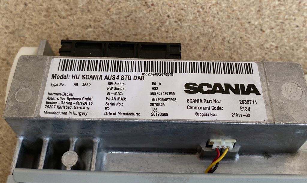 фото №4, Радио навигация scania r s ngt 2635711