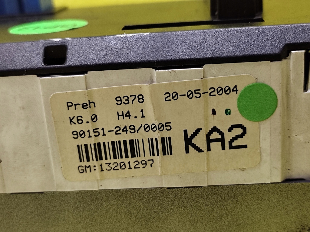 фото №9, Opel astra h панель обдув кондиционера 13201297