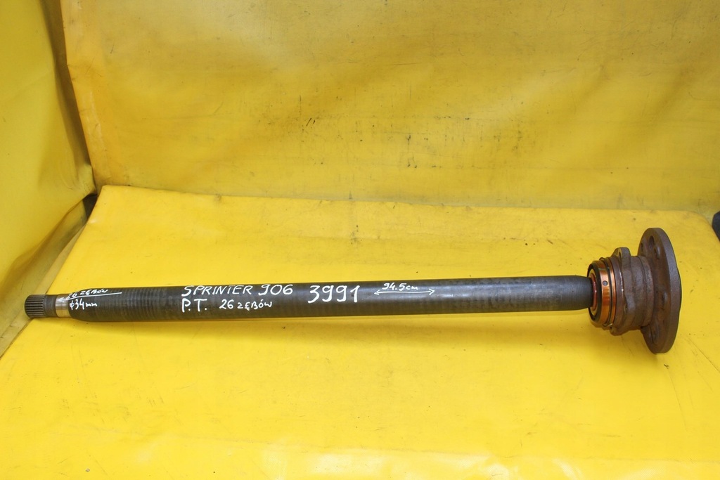 фото №6, Приводной вал ступица правый задняя sprinter 906 vw crafter 26 зубьев