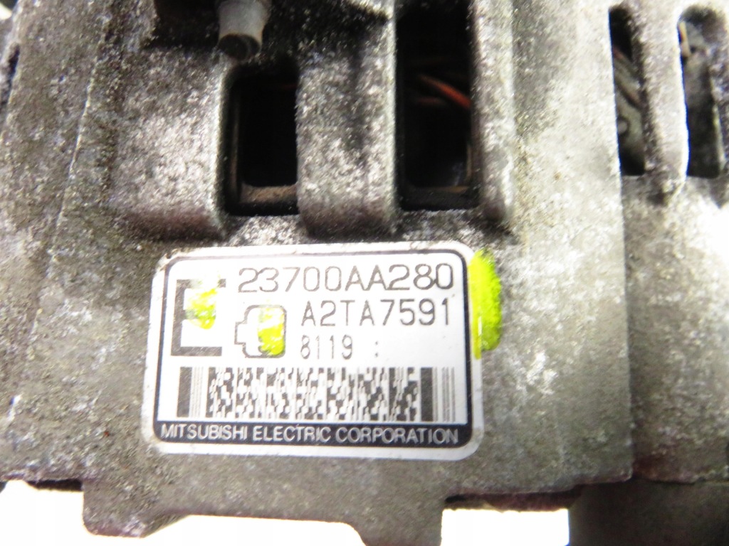 Генератор subaru forester 1 2.0 sohc awd 122 a2ta7591 23700aa280 Недорого