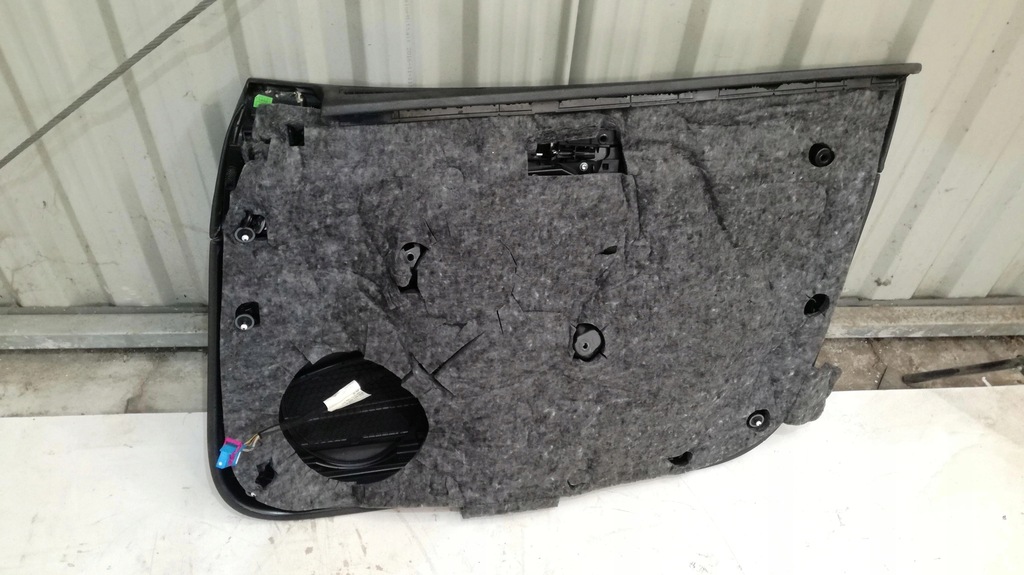 фото №11, Audi a8 4h обивка дверь левый перед alcantara