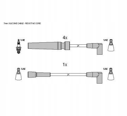 фото №1, Шланг зажигание starline zk 7012