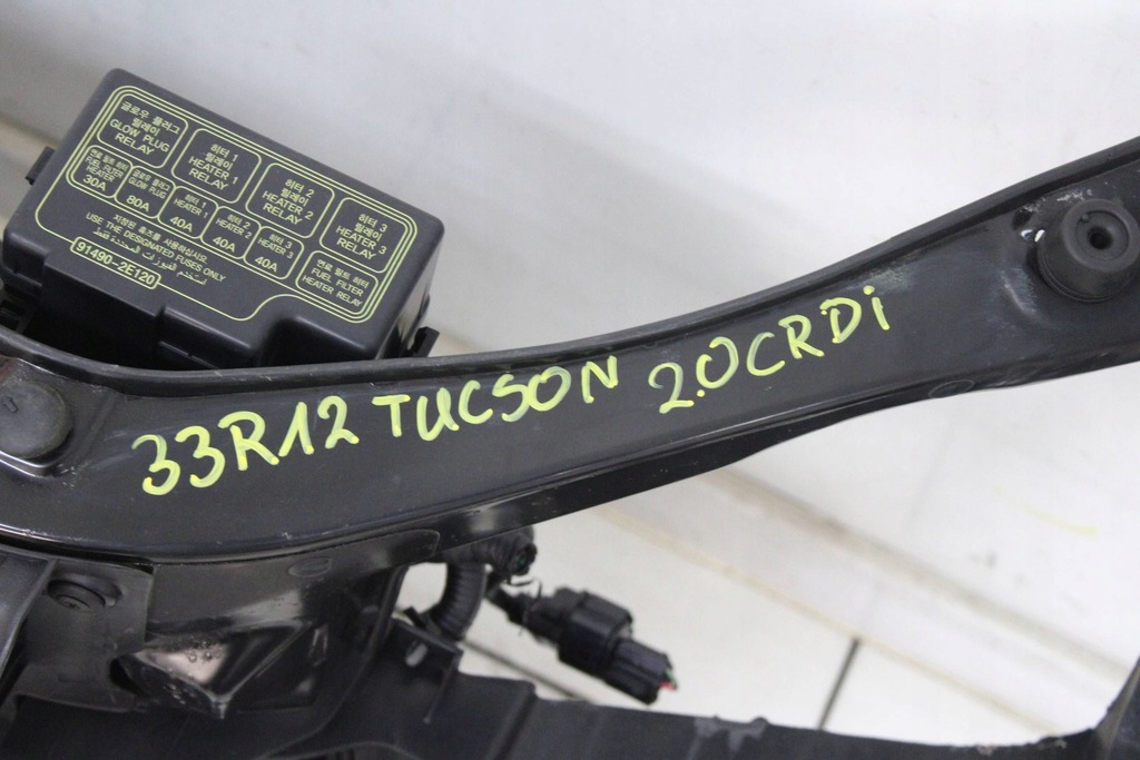 фото №8, Hyundai tucson i 2004-2009 2.0 crdi pas передний усилитель комплект