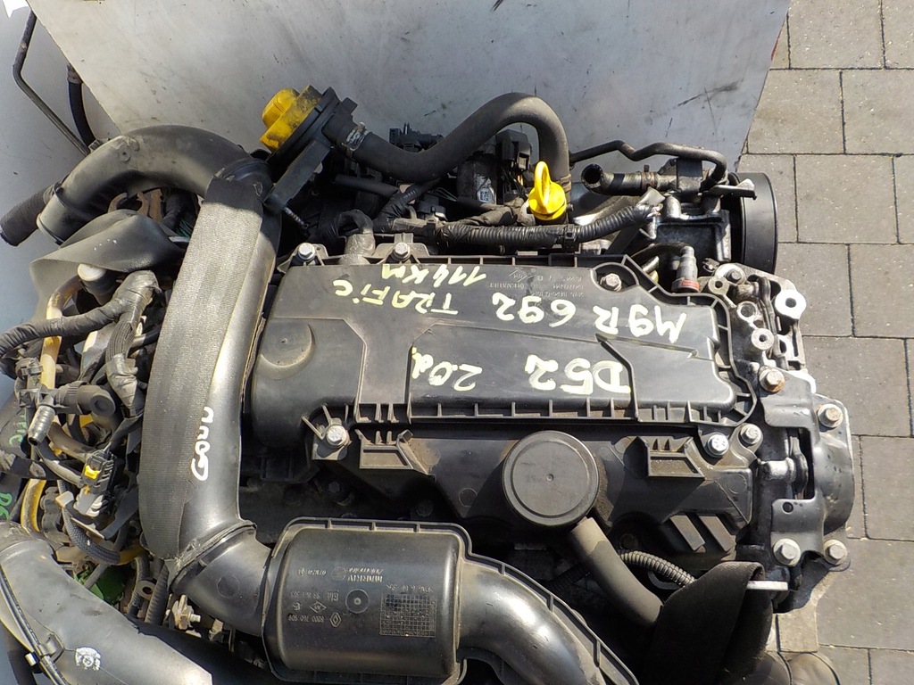 фото №13, Renault trafic ii vivaro 14r 2.0 dci 90km двигатель m9r692 kompletny film