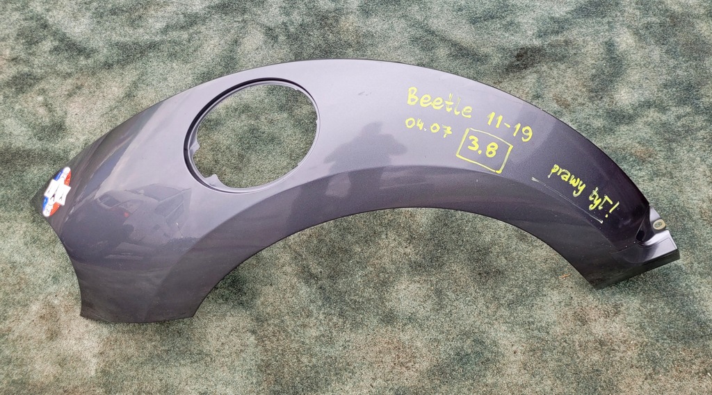 фото №8, Крила задній лівий / правий задня vw volkswagen beetle 2011-19